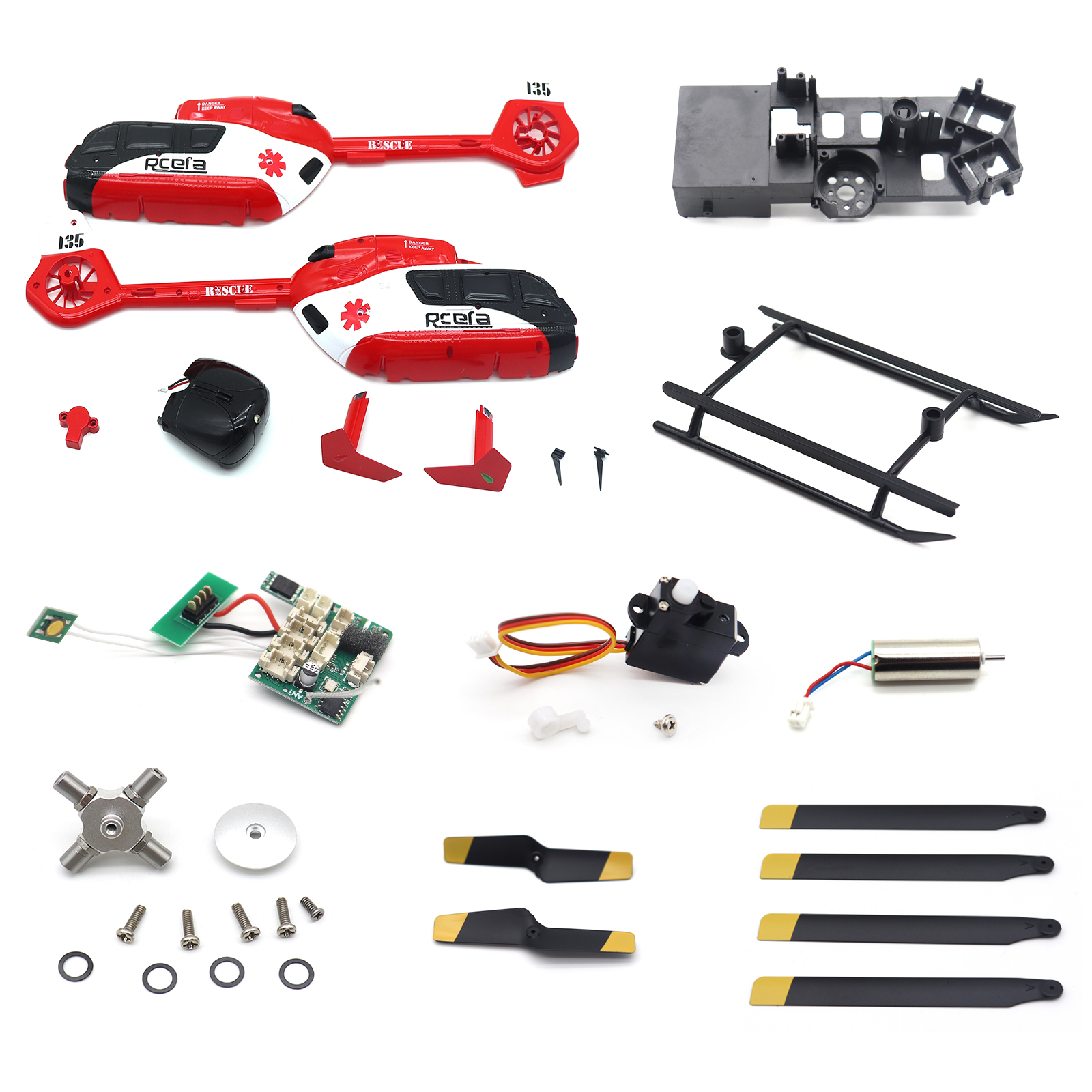 Body Shell Rc - Original Parts for C159 EC-135 RC