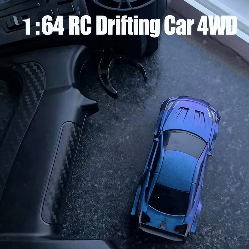 Rc Hobby Grade Car - Mini 1:64 4WD RC Drift Car