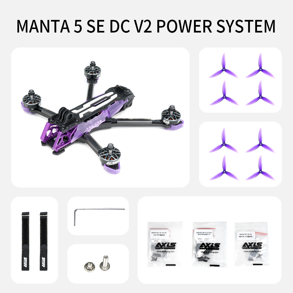 Body Shell Rc - 2026 Axisflying Manta 5 SE DC