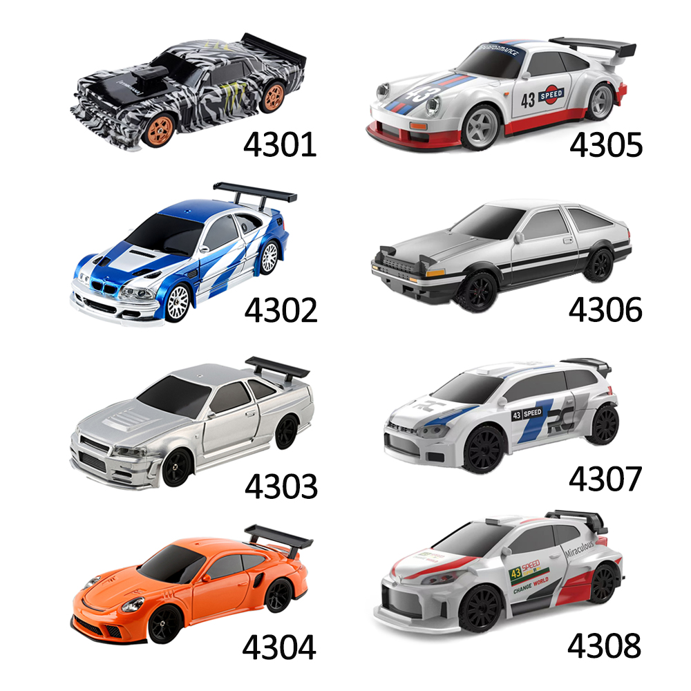 Upgraded Gyro 1/43 RC Drifting - Rc Hobby Grade Car บทวิจารณ์และราคา