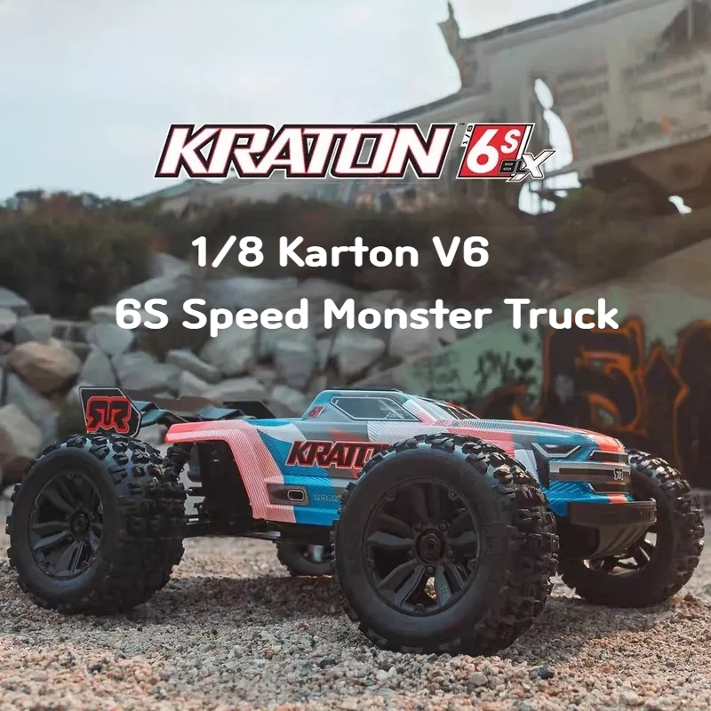 Arrma Rc Monster Truck 1/8 Kra - Rc Hobby Grade Monster Truck บทวิจารณ์และราคา