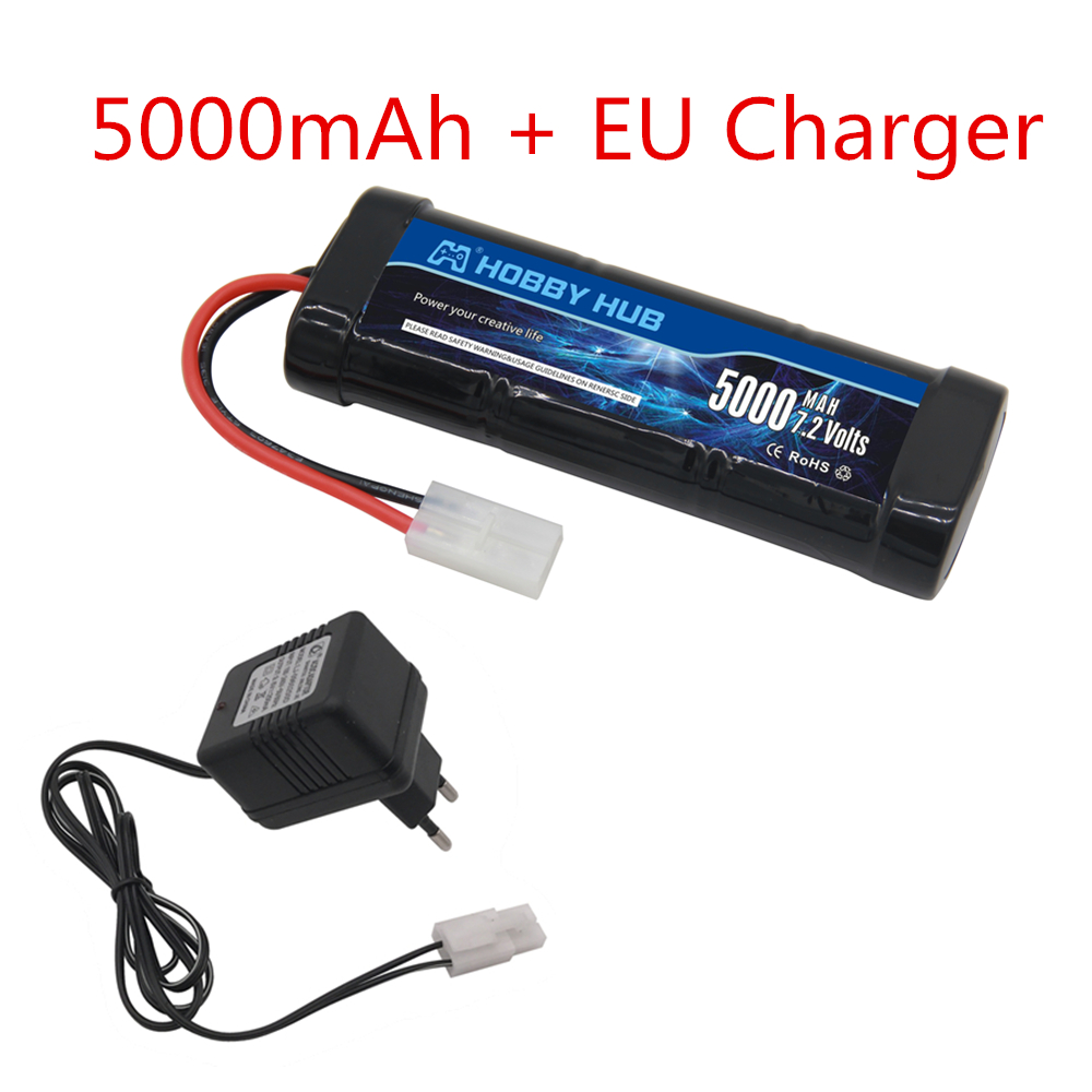 7.2V 5000mAh Ni-MH Battery Pac - Rc Hobby Grade Car บทวิจารณ์และราคา
