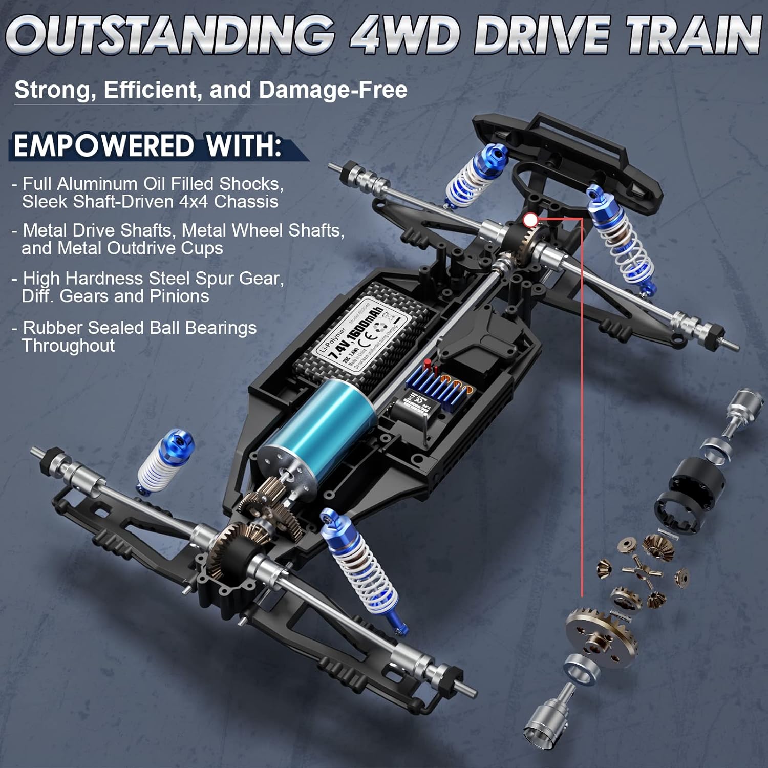 Brushless RC Cars 1/12 Scale,  - Rc Hobby Grade Monster Truck บทวิจารณ์และราคา