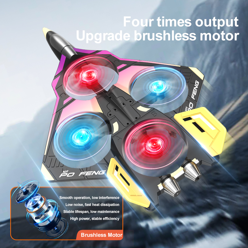 BIG Brushless power Glider Fly - Rc Hobby Jet Plane บทวิจารณ์และราคา