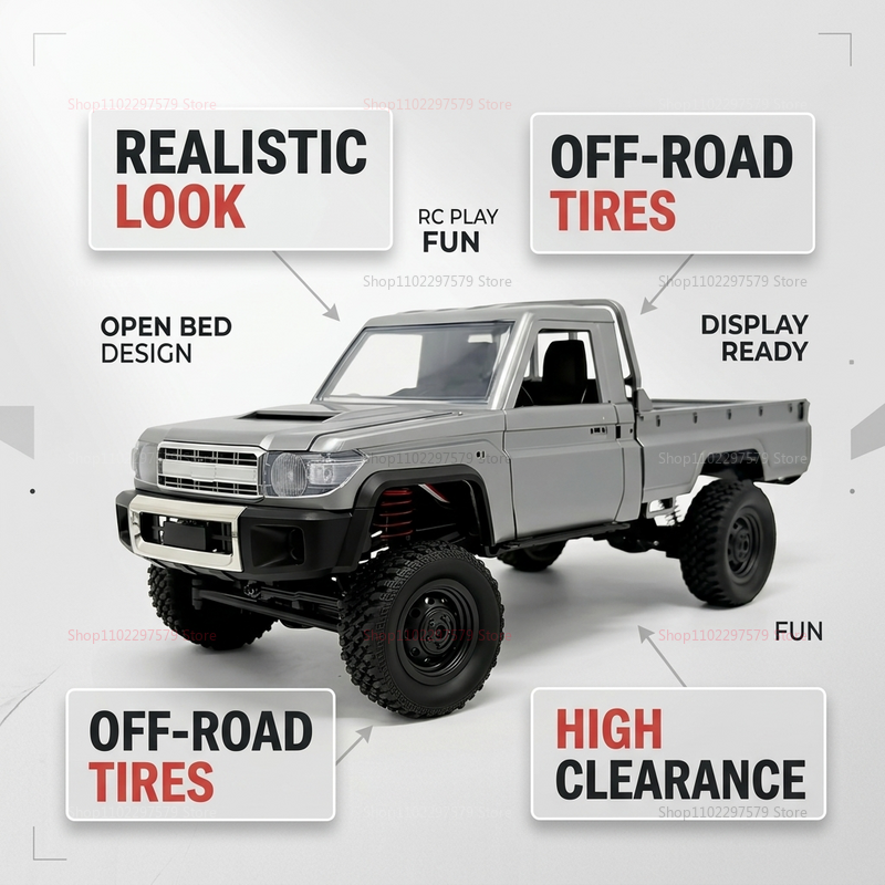 Upgraded MN82 PRO Off-Road Car - Rc Hobby Grade Cars บทวิจารณ์และราคา