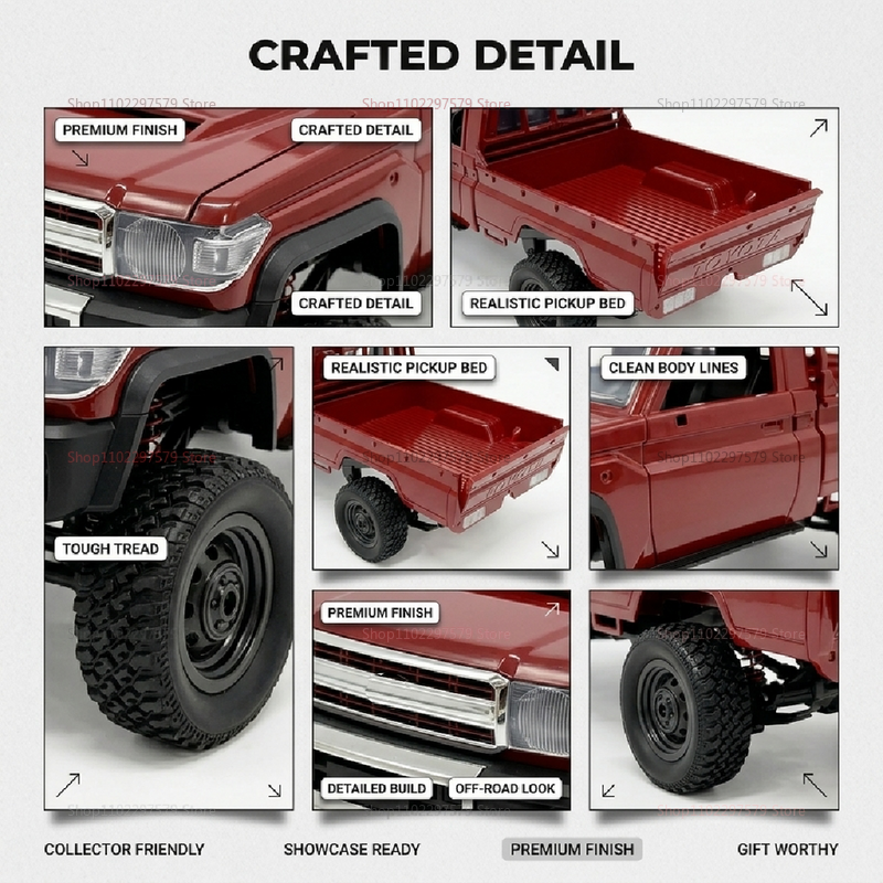 Upgraded MN82 PRO Off-Road Car - Rc Hobby Grade Cars บทวิจารณ์และราคา