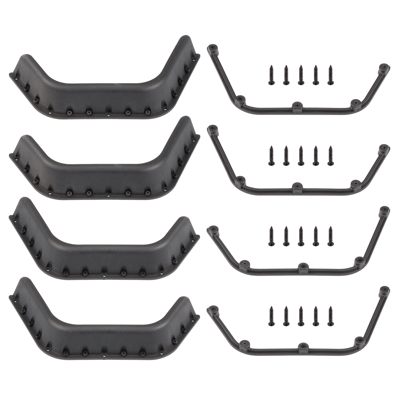 Plastic Wide Fender Flares Set - Body Shell Rc บทวิจารณ์และราคา