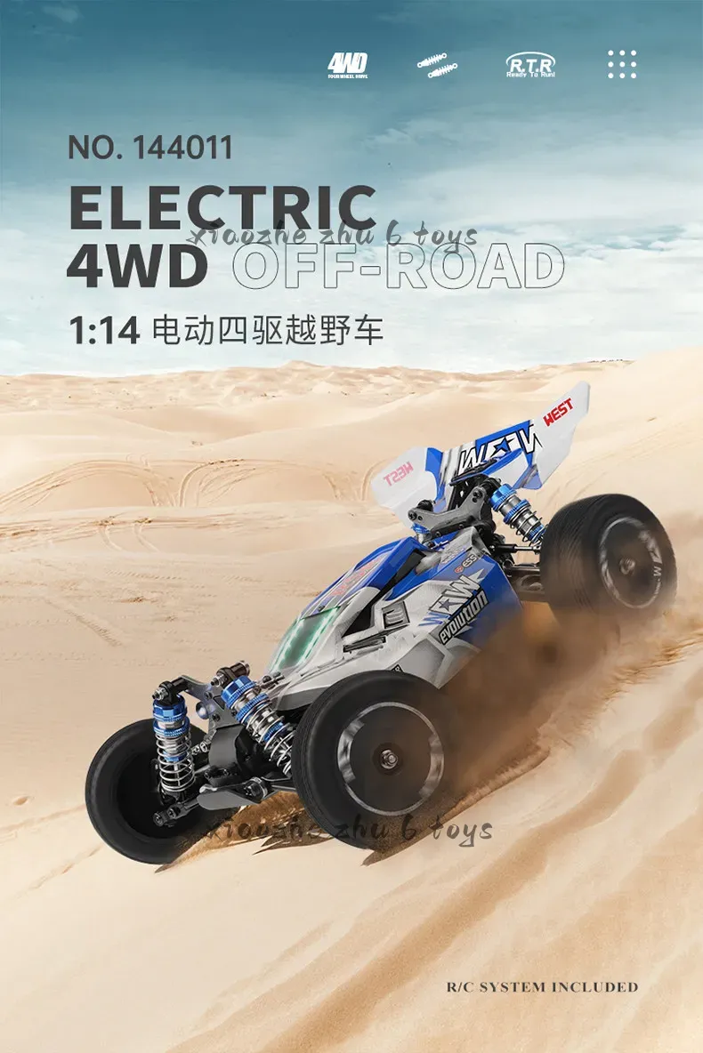 WL Tech Xk 144011 4WD High Spe - Rc Hobby Tech บทวิจารณ์และราคา