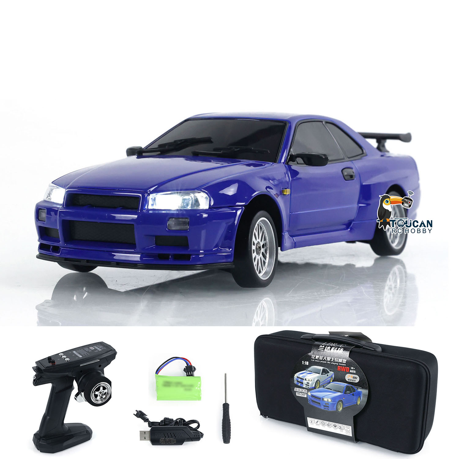 LDRC LD1899 1/18 RWD RC Racing - Rc Hobby Grade Cars บทวิจารณ์และราคา