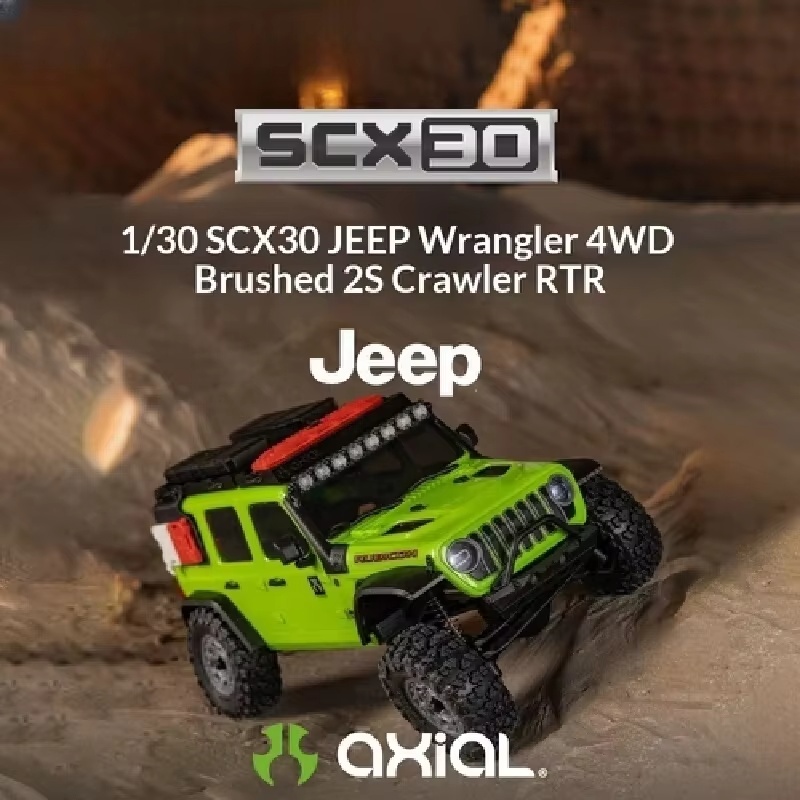 AXIAL 1/30 SCX30 Jeep Wrangler - Rc Hobby Grade Car บทวิจารณ์และราคา