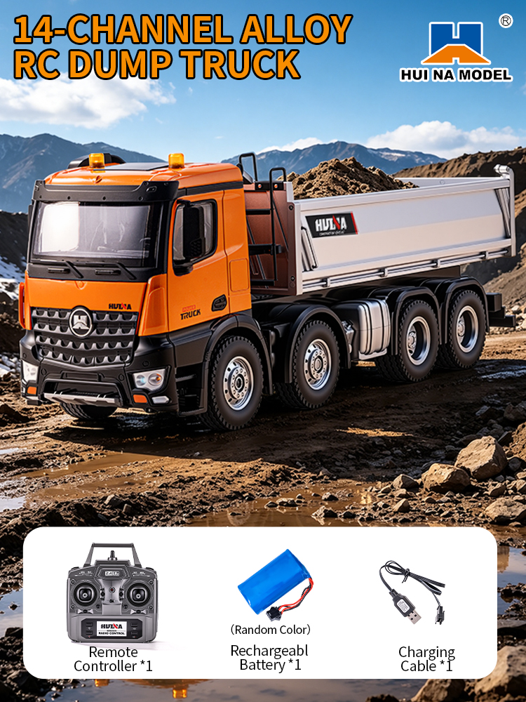 New HUINA 1536 1/14 RC Dumper  - Rc Hobby Models บทวิจารณ์และราคา