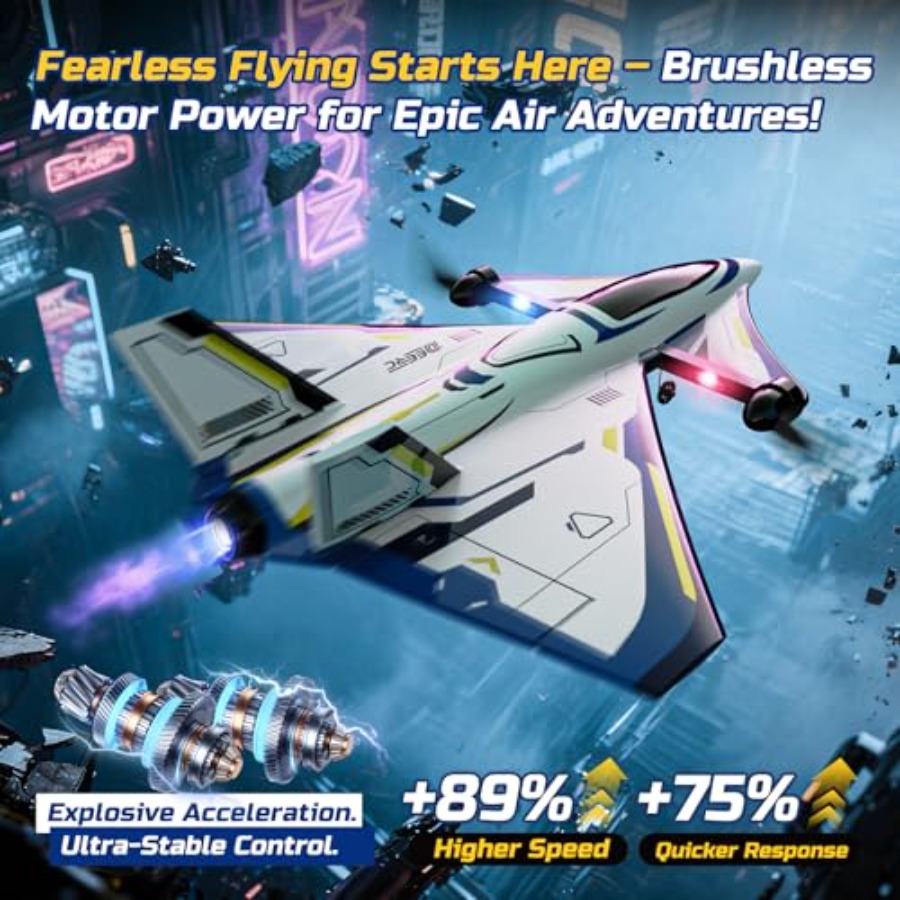 4CH Brushless RC Plane, Sci-Fi - Rc Hobby Jet Plane บทวิจารณ์และราคา