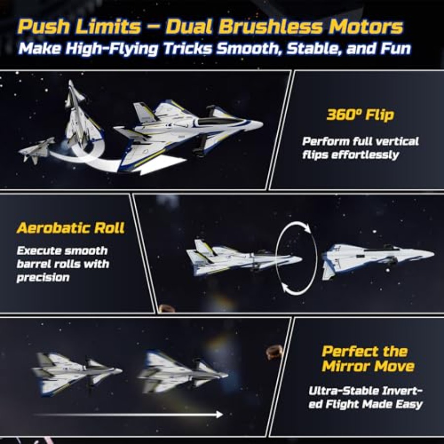 4CH Brushless RC Plane, Sci-Fi - Rc Hobby Jet Plane บทวิจารณ์และราคา