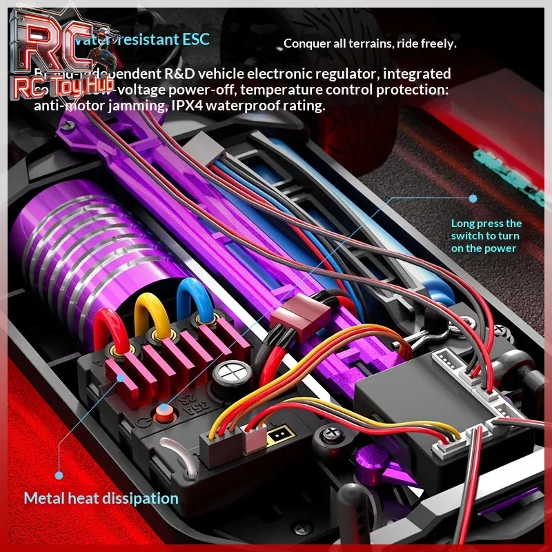 Brushless 4wd Rc Car High Spee - Rc Hobby Grade Cars บทวิจารณ์และราคา