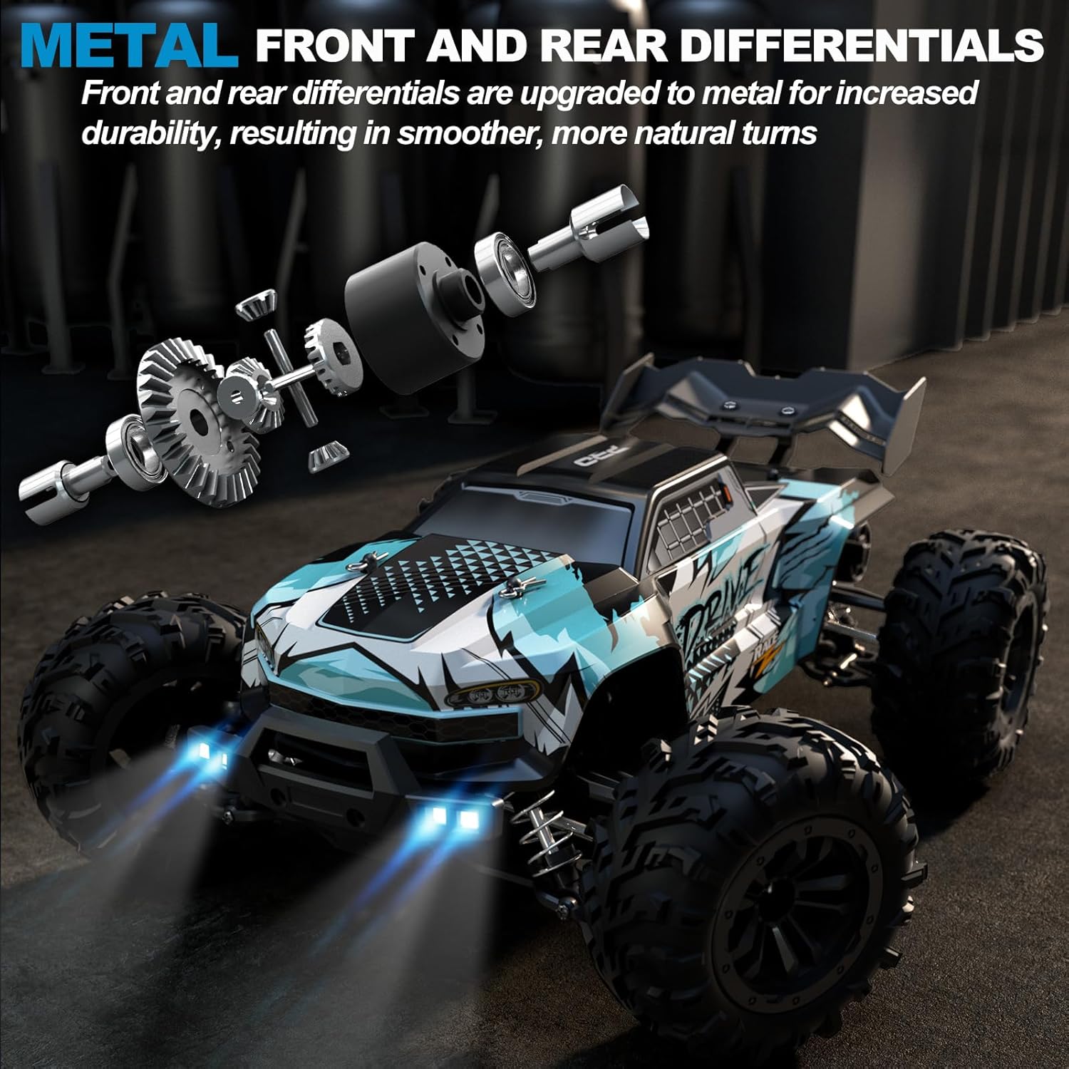 Hobby Grade 1:16 Scale Brushle - Rc Hobby Grade Monster Truck บทวิจารณ์และราคา
