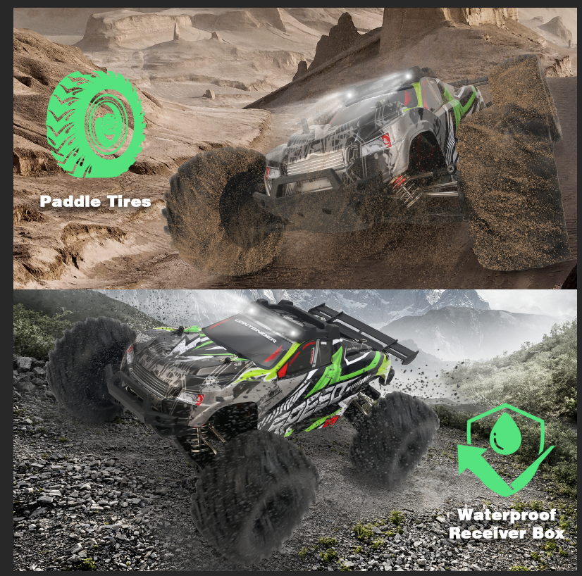 1:10 Large Brush RC Car for Ad - Rc Hobby Grade Cars บทวิจารณ์และราคา
