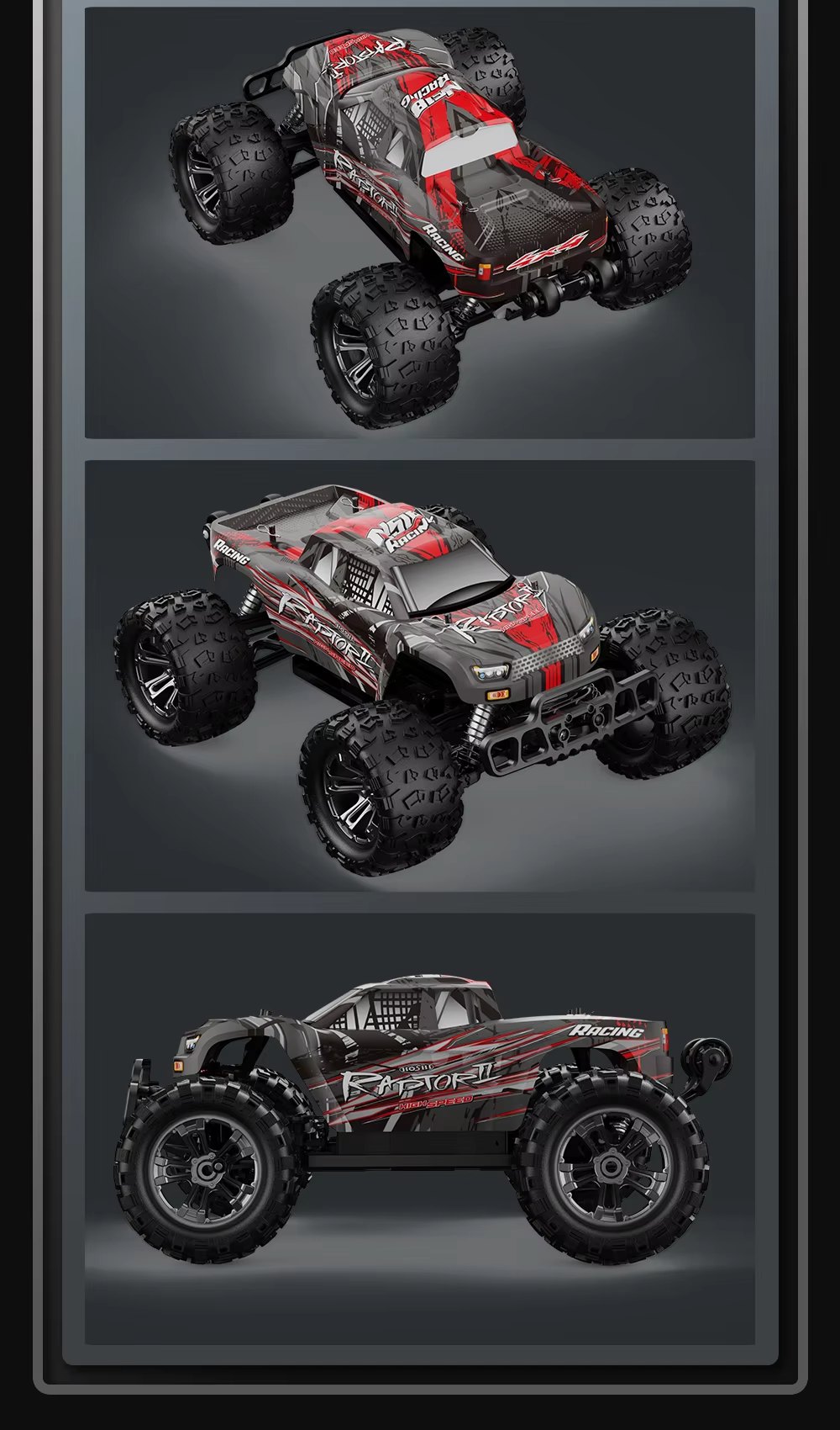 MSHOSHI N518 1/8 Brushless RC  - Rc Hobby Grade Monster Truck บทวิจารณ์และราคา