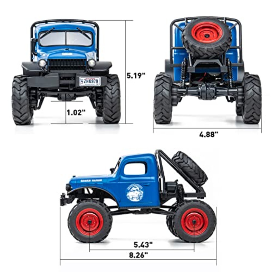 FMS RC Crawler 1/24 Scale FCX2 - Rc Hobby Grade Cars บทวิจารณ์และราคา