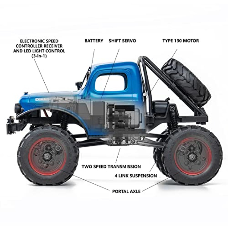 FMS RC Crawler 1/24 Scale FCX2 - Rc Hobby Grade Cars บทวิจารณ์และราคา