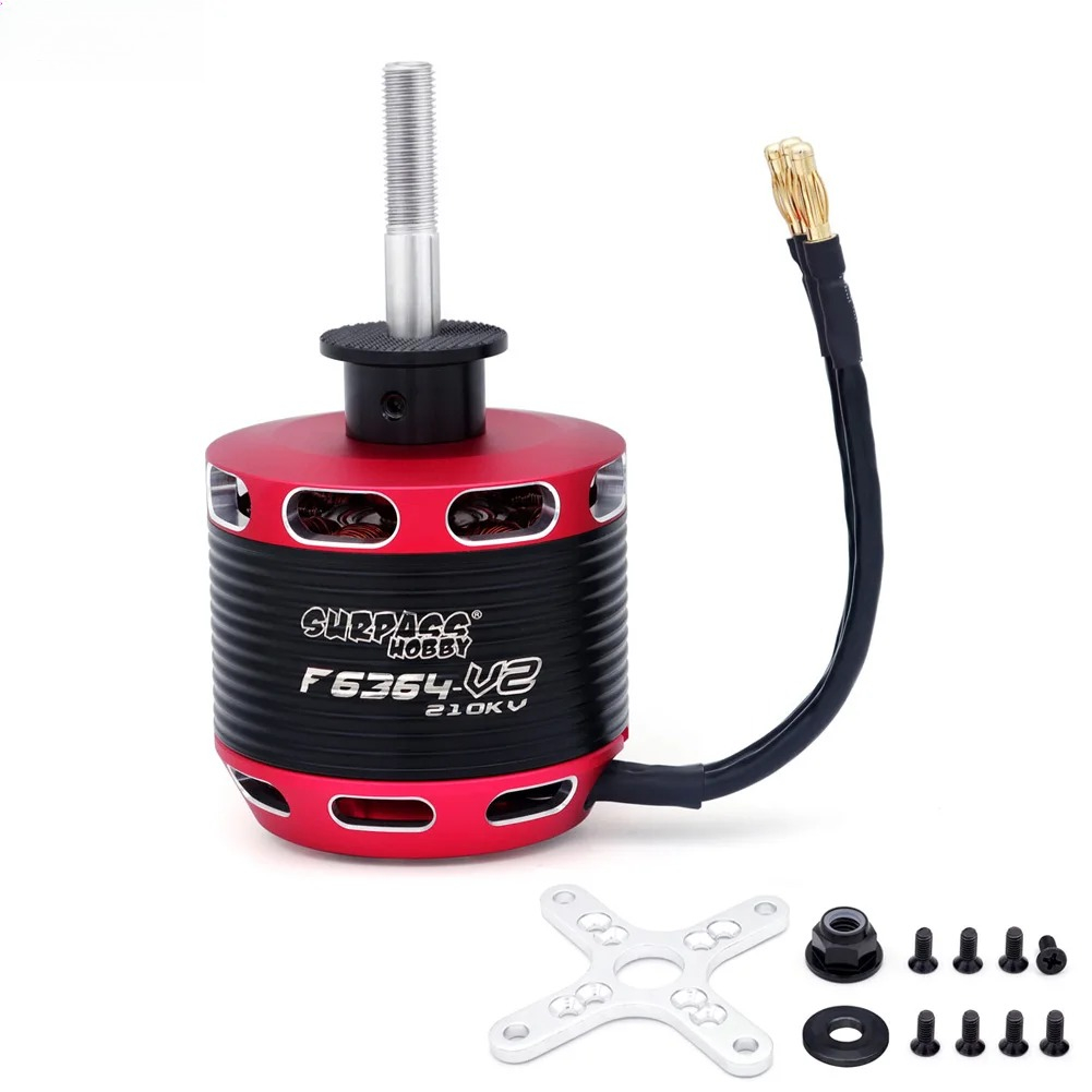 Surpass Hobby F-6364 210KV Bru - Rc Hobby Ua บทวิจารณ์และราคา