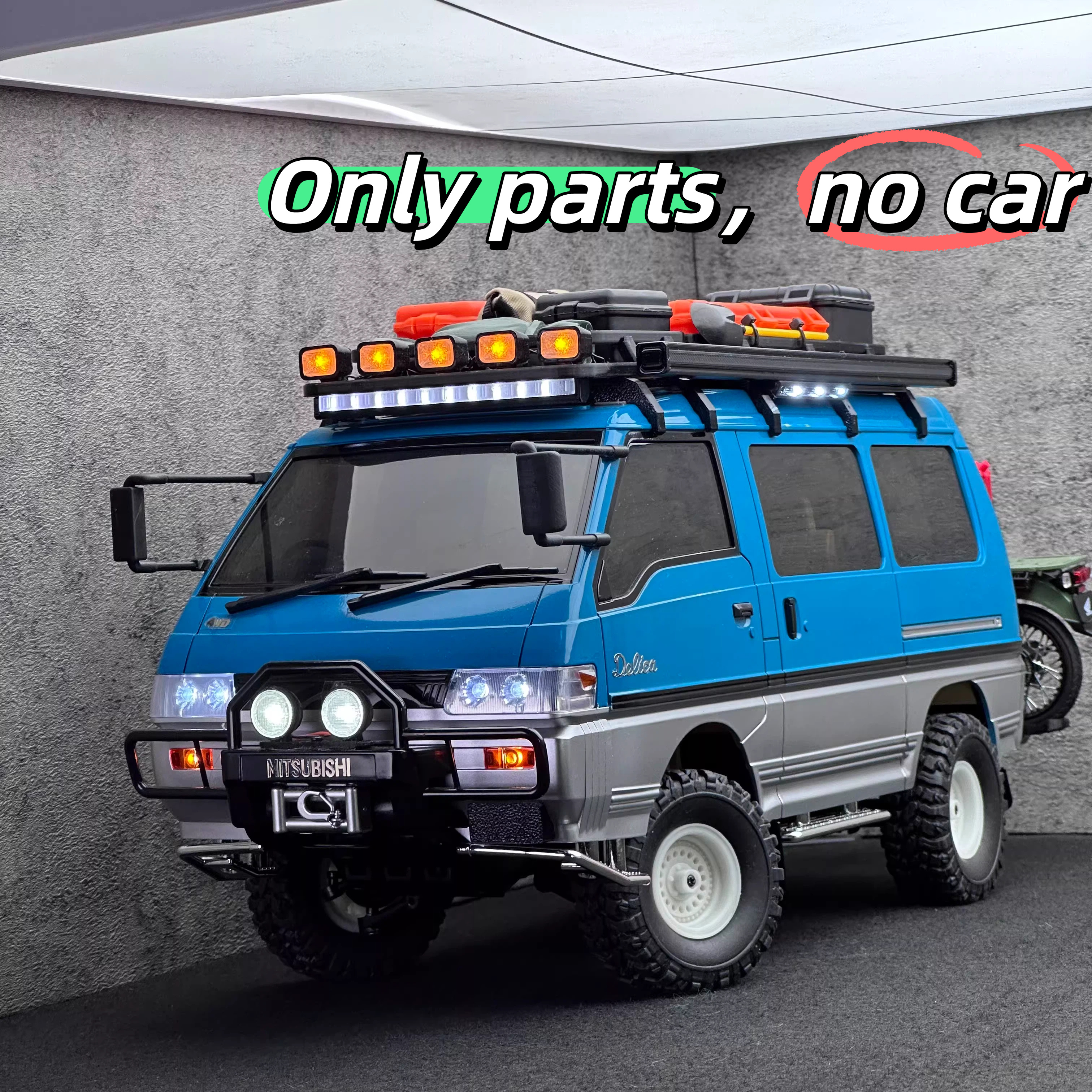 LD Tech LD1269 Delica RC Car E - Rc Hobby Tech บทวิจารณ์และราคา
